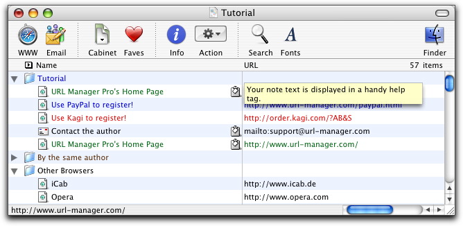 instal the new version for ipod URL Manager Pro